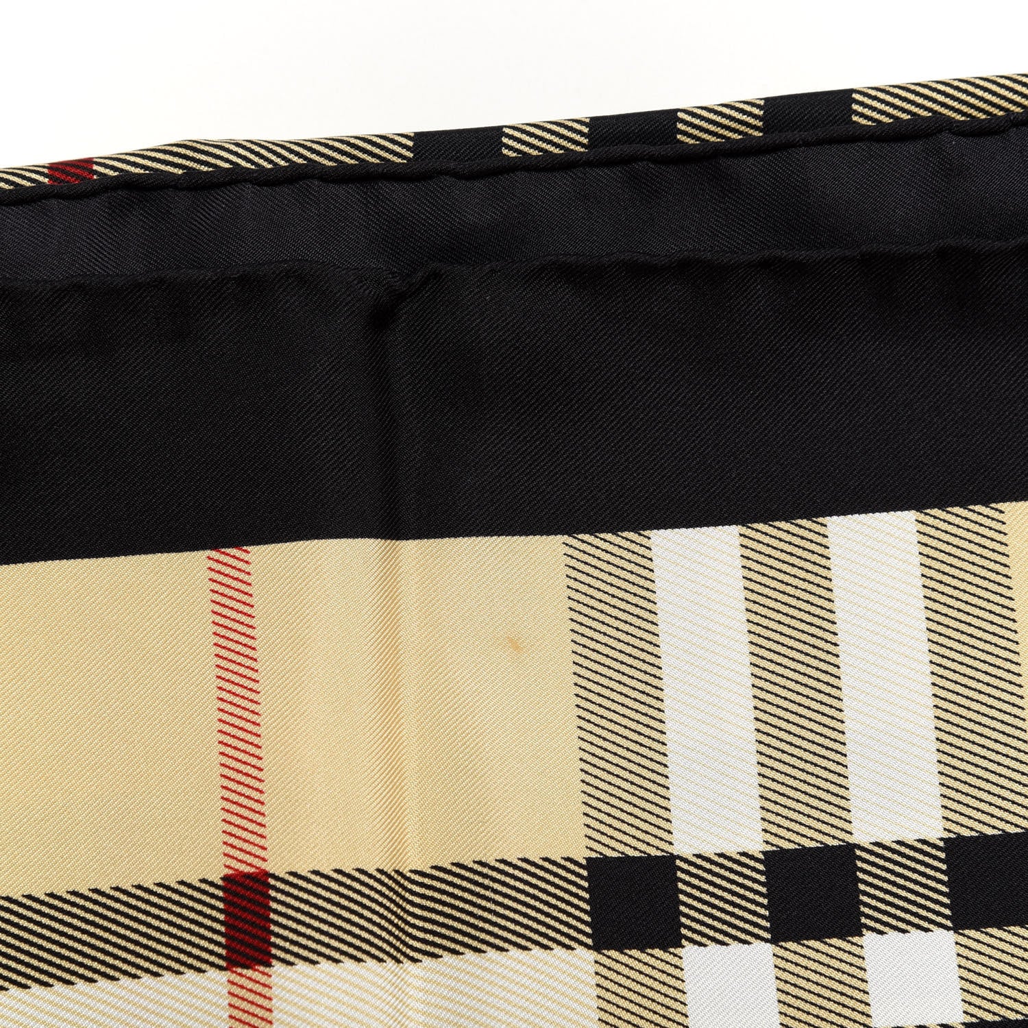Burberry Silk House Check Scarf Beige 5 of 5