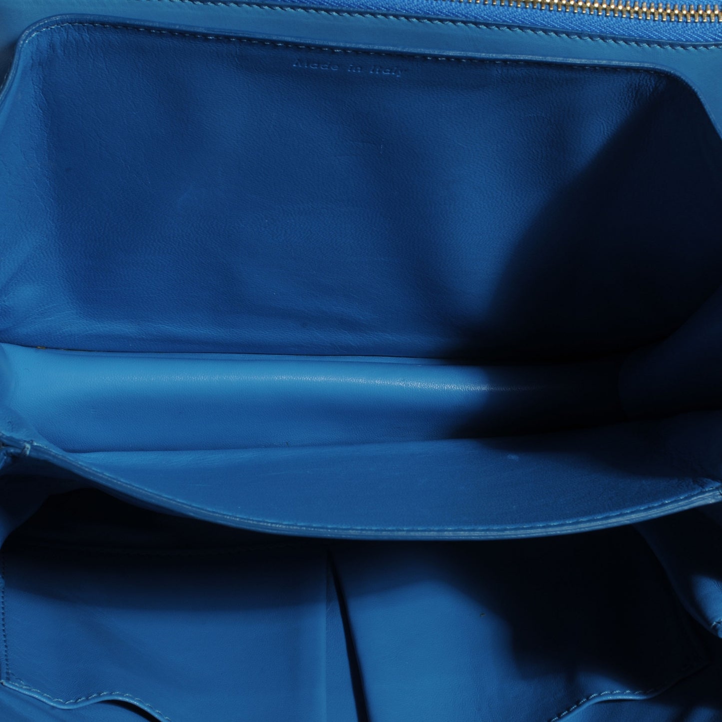 Smooth Calfskin Medium Classic Box Flap Bag Light Blue