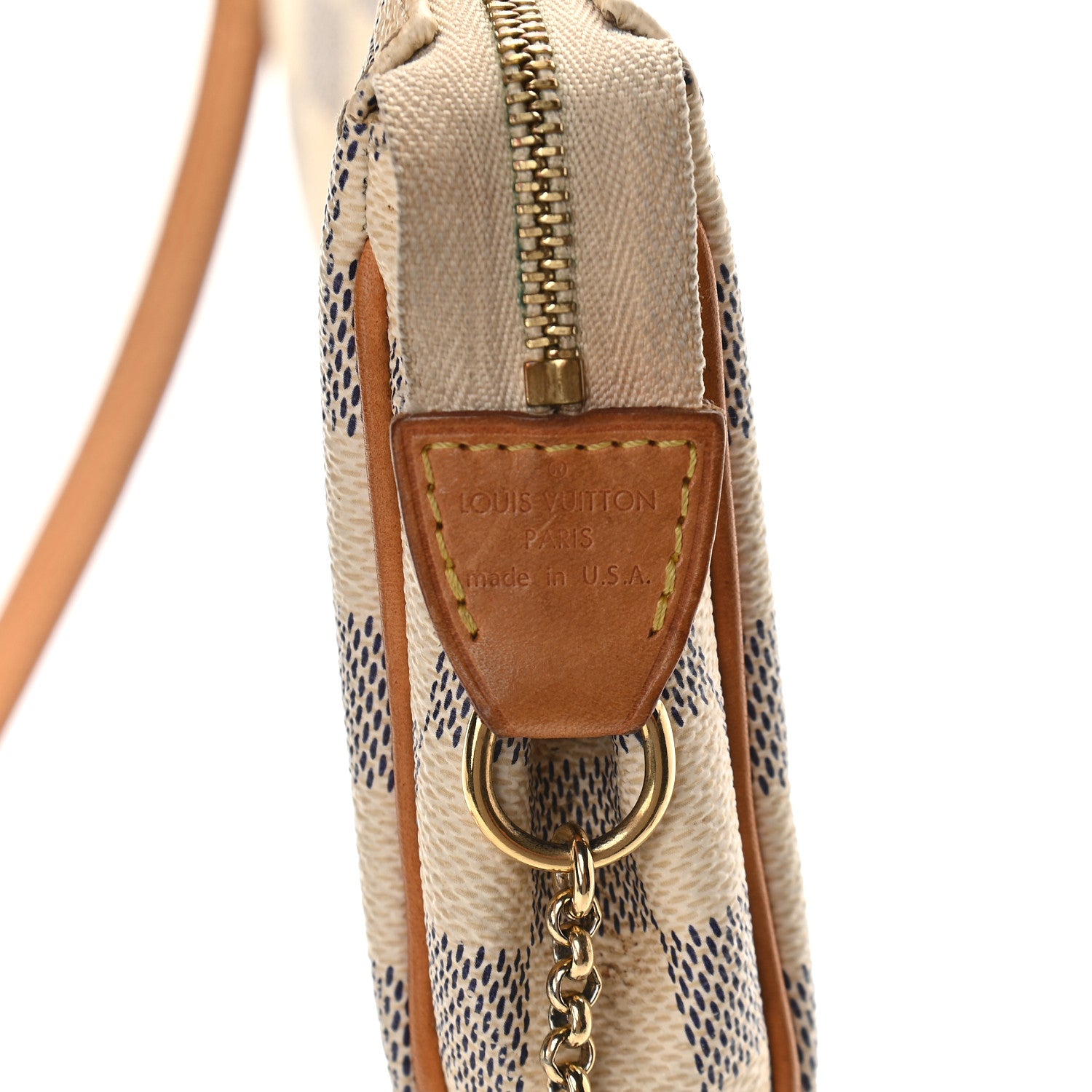Louis Vuitton Damier Azur Eva Clutch 6 of 9