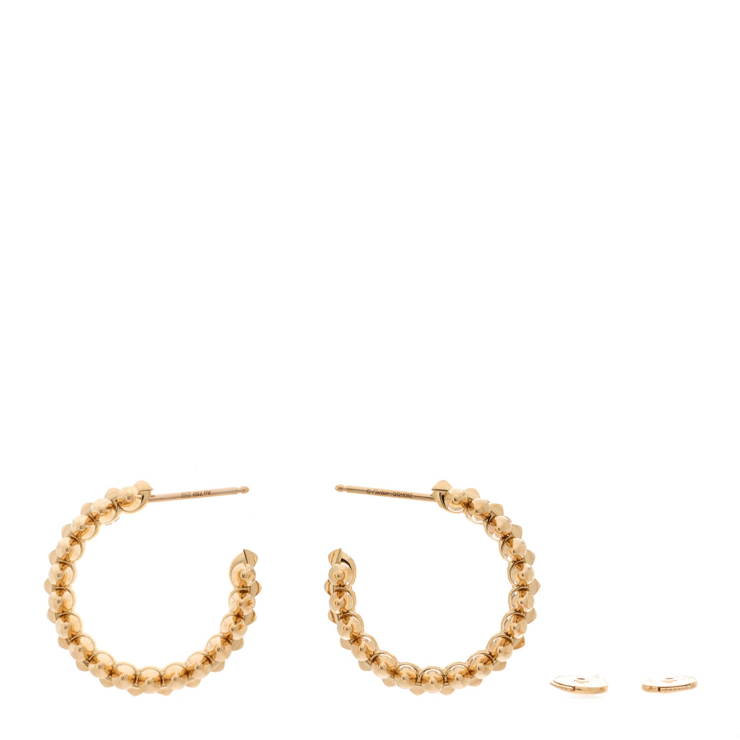 Cartier 18K Pink Gold Small Clash de Cartier Earrings 3 of 4