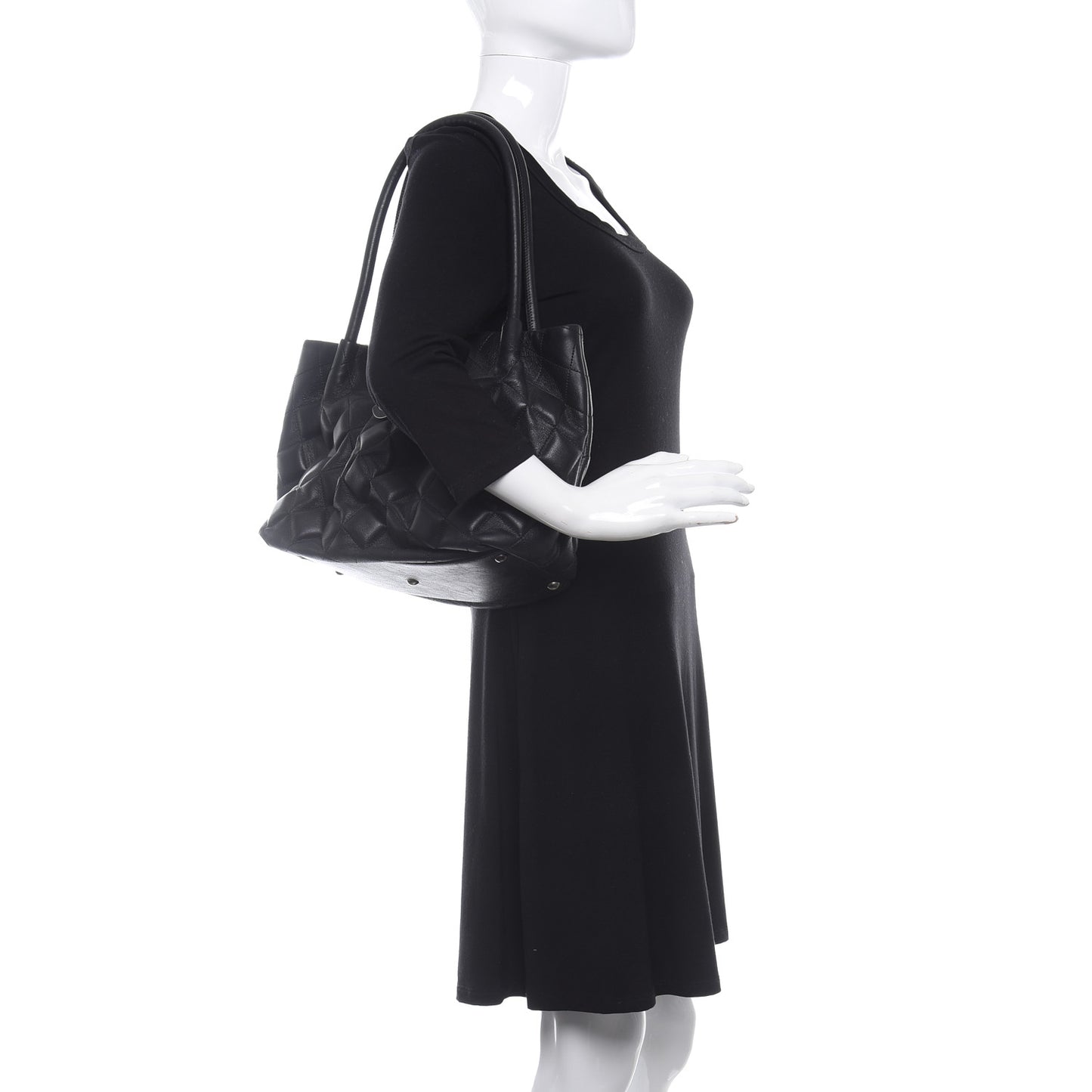 Calfskin Sloane Square Tote Black