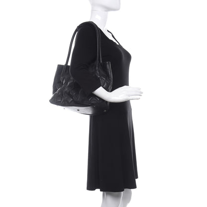 Chanel Calfskin Sloane Square Tote Black 2 of 9