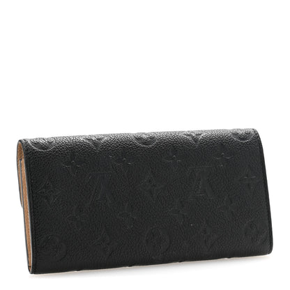 Louis Vuitton Empreinte Emilie Wallet Black Dune 3 of 9