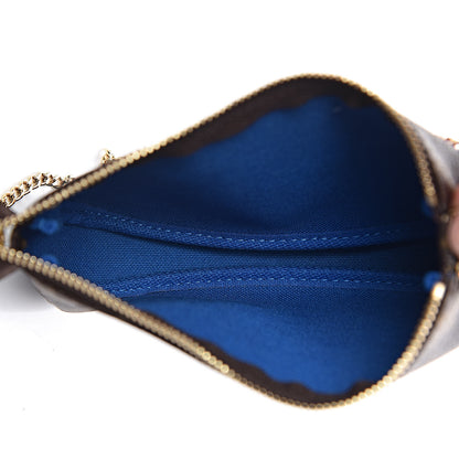 Louis Vuitton Monogram 2019 Christmas Animation Mini Venice Pochette Accessories Blue 5 of 8