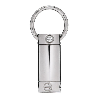 Cartier 18K White Gold Diamond Screwdriver Pendant 1 of 3