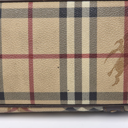 Burberry Haymarket Check Studded Tote Chocolate 10 of 21