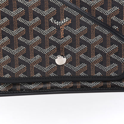 Goyard Goyardine Plumet Wallet Clutch Black 9 of 9