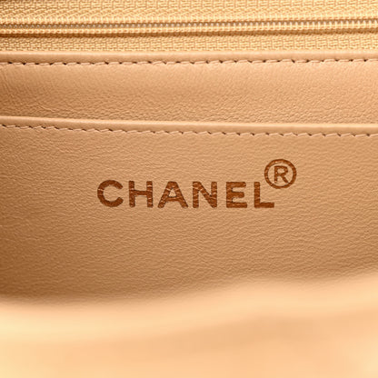 Chanel Lambskin Quilted Small Single Flap Beige 6 of 11