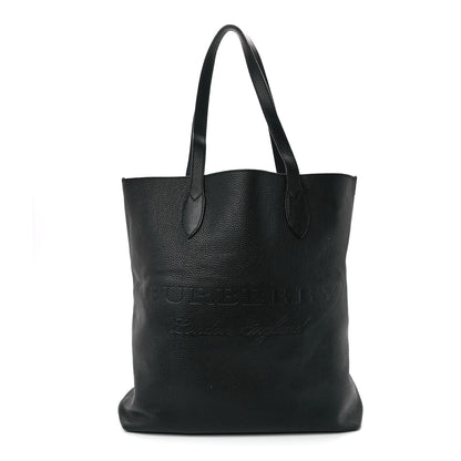 Burberry Grainy Calfskin Remington Tote Black 1 of 14