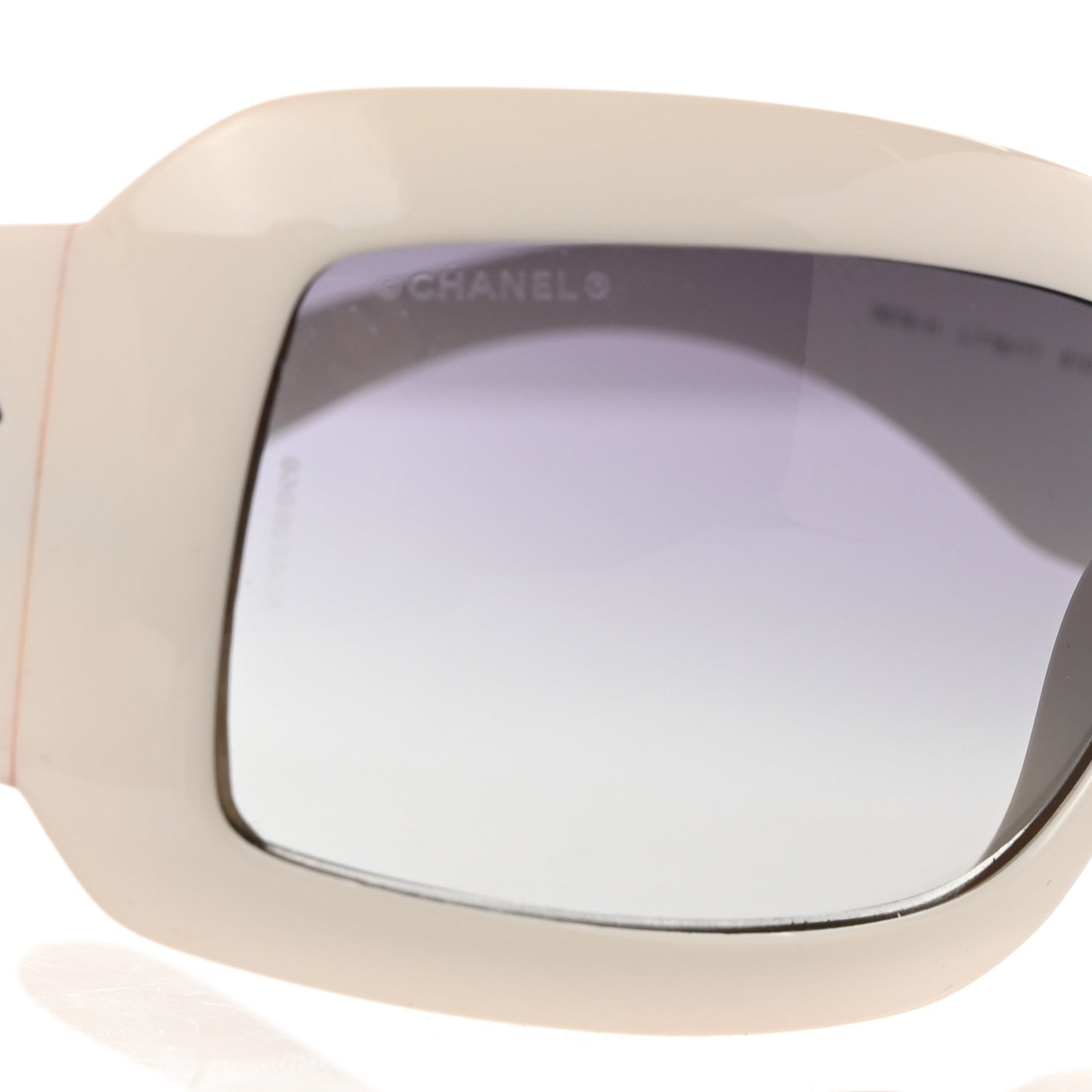 Mother of Pearl CC Sunglasses 5076-H White