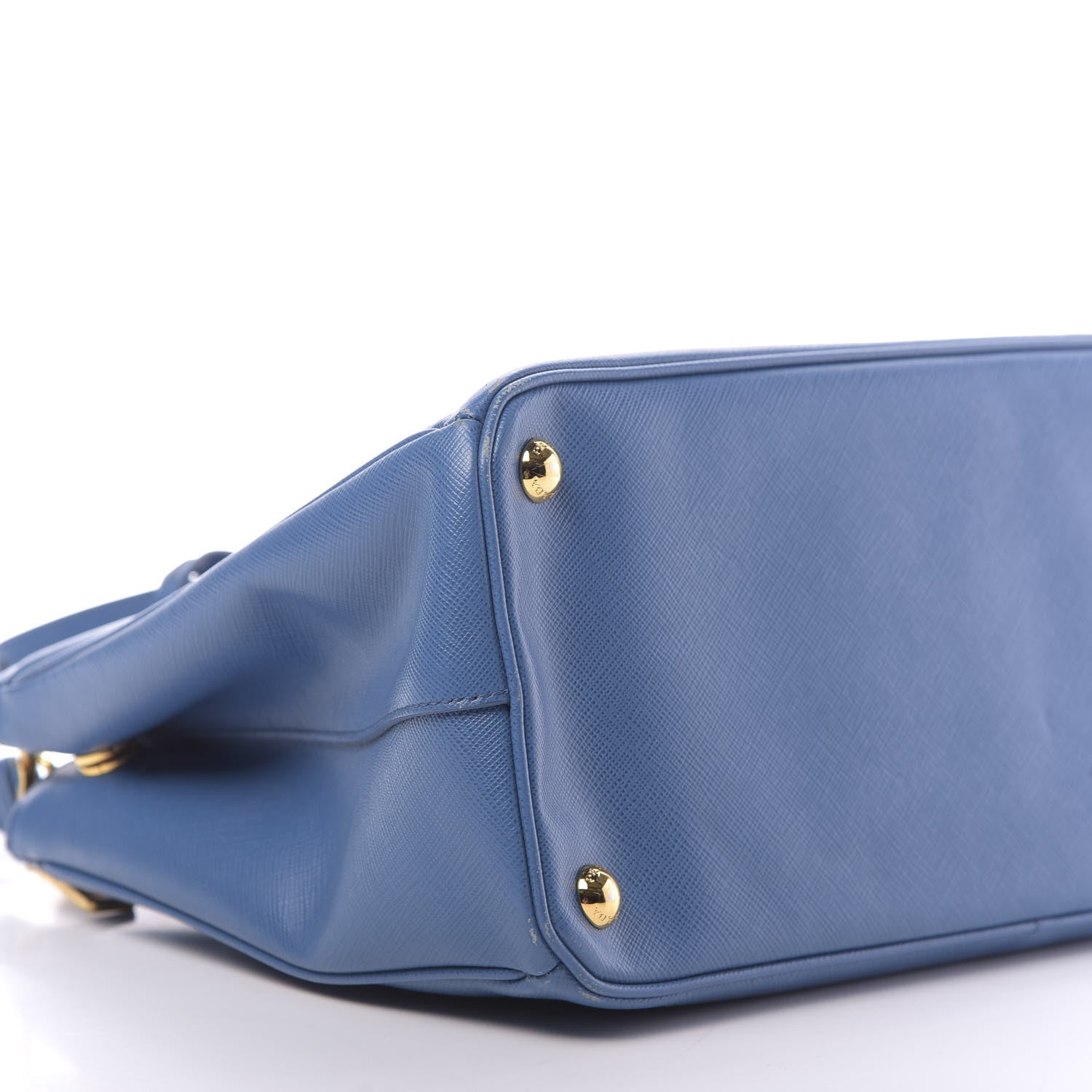 Prada Saffiano Small Galleria Double Zip Tote Cobalto 6 of 16