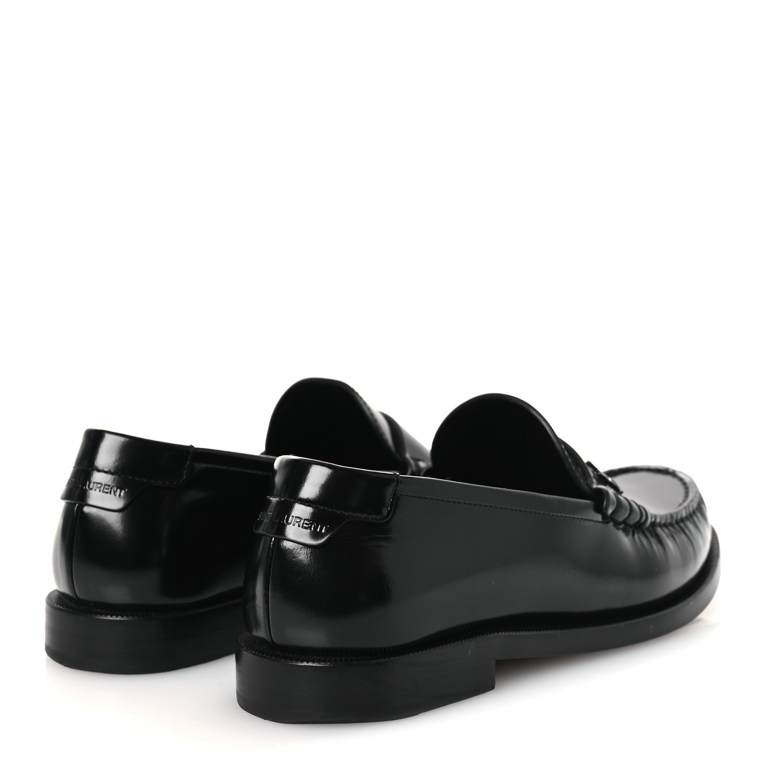 Saint Laurent Magnum Lux Chunky Le Loafer Penny Slippers 36 Black 5 of 12