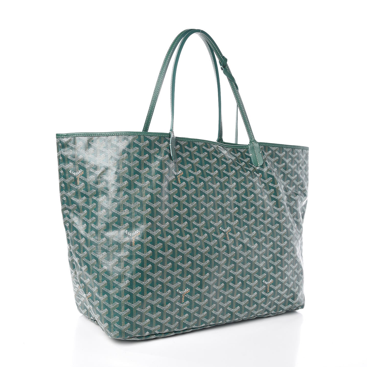 Goyard Goyardine Saint Louis GM Green 4 of 9
