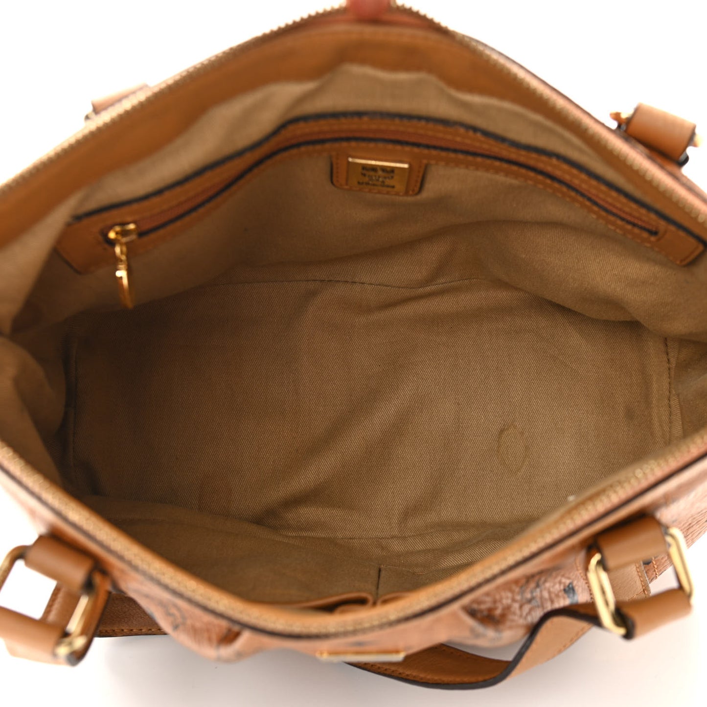 Visetos Medium Essentials Shopper Tote Cognac