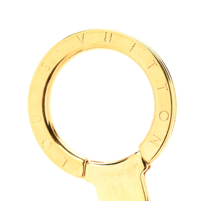 Louis Vuitton Catogram Cat Key Chain Bag Charm Gold Black 4 of 5
