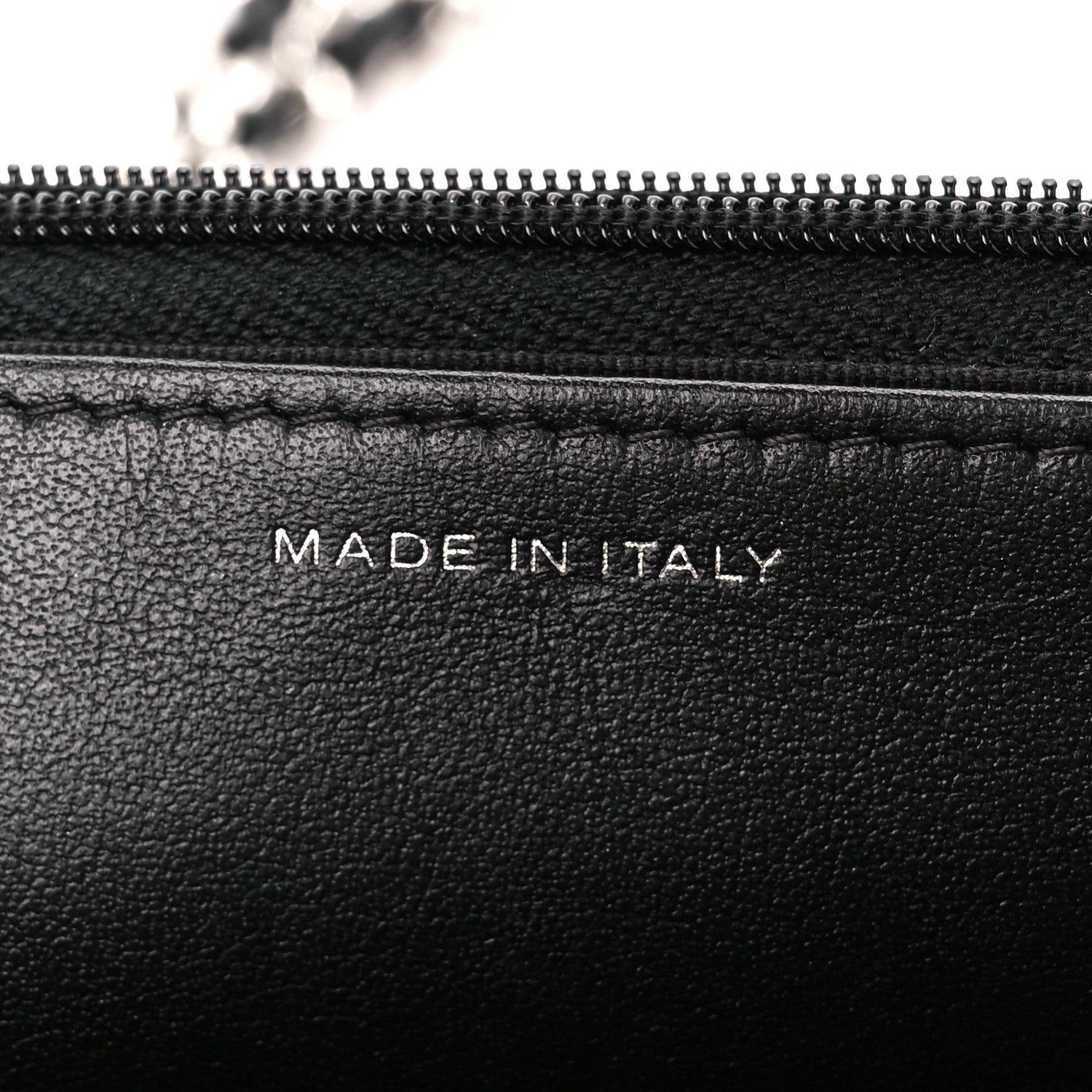 Chanel Suede Cocostellar Wallet on Chain WOC Black 7 of 11