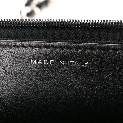 Chanel Suede Cocostellar Wallet on Chain WOC Black 7 of 11