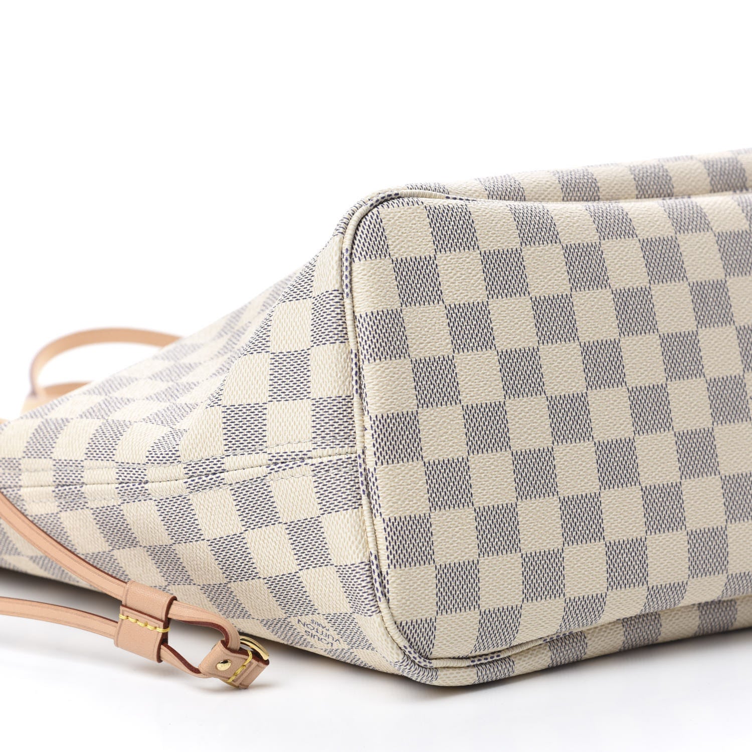 Louis Vuitton Damier Azur Neo Neverfull MM Rose Ballerine 6 of 12