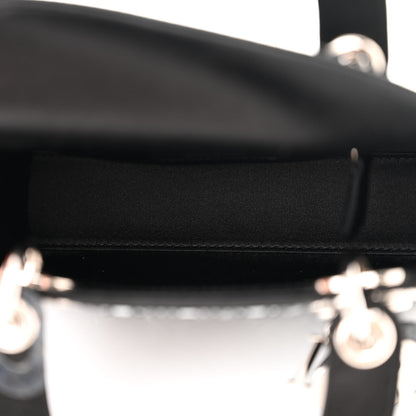 Christian Dior Satin Crystal Cannage Mini Lady Dior Black 5 of 10