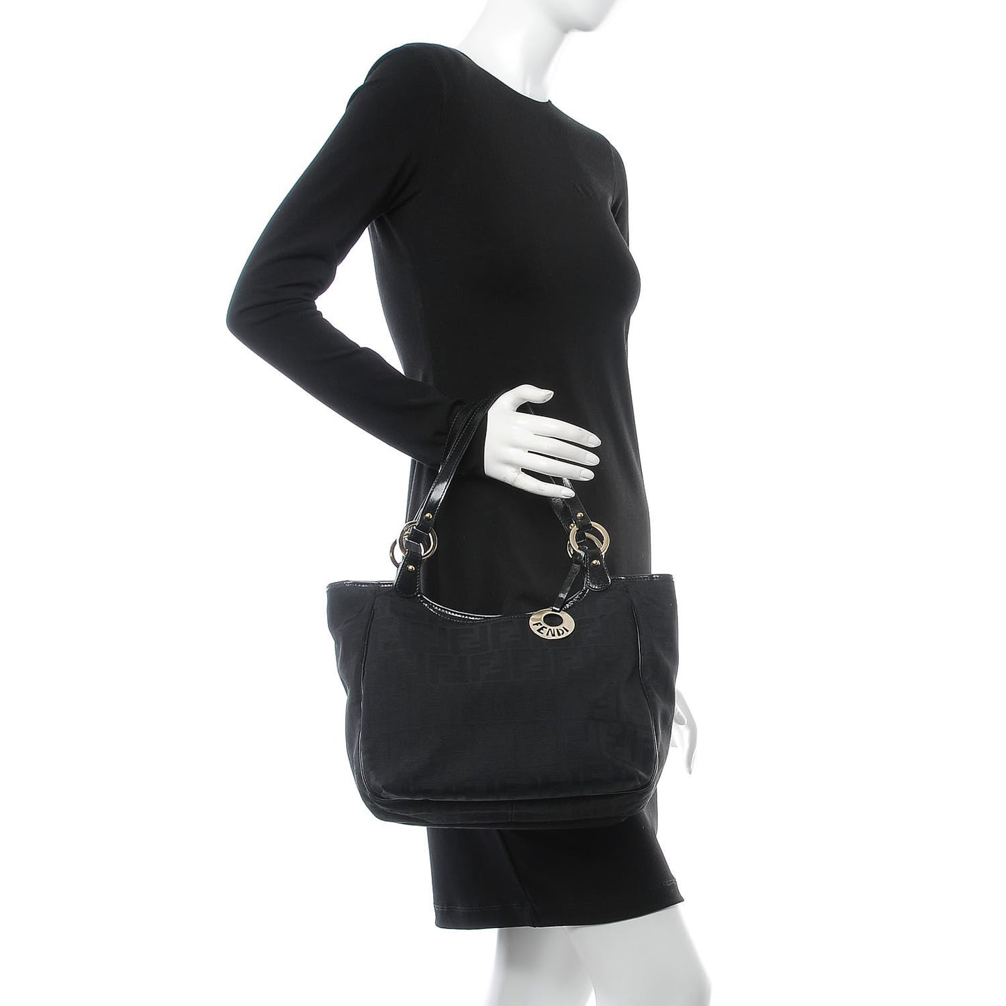 Zucca Small Chef Shopping Tote Black