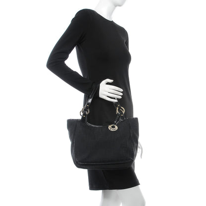 Fendi Zucca Small Chef Shopping Tote Black 2 of 11