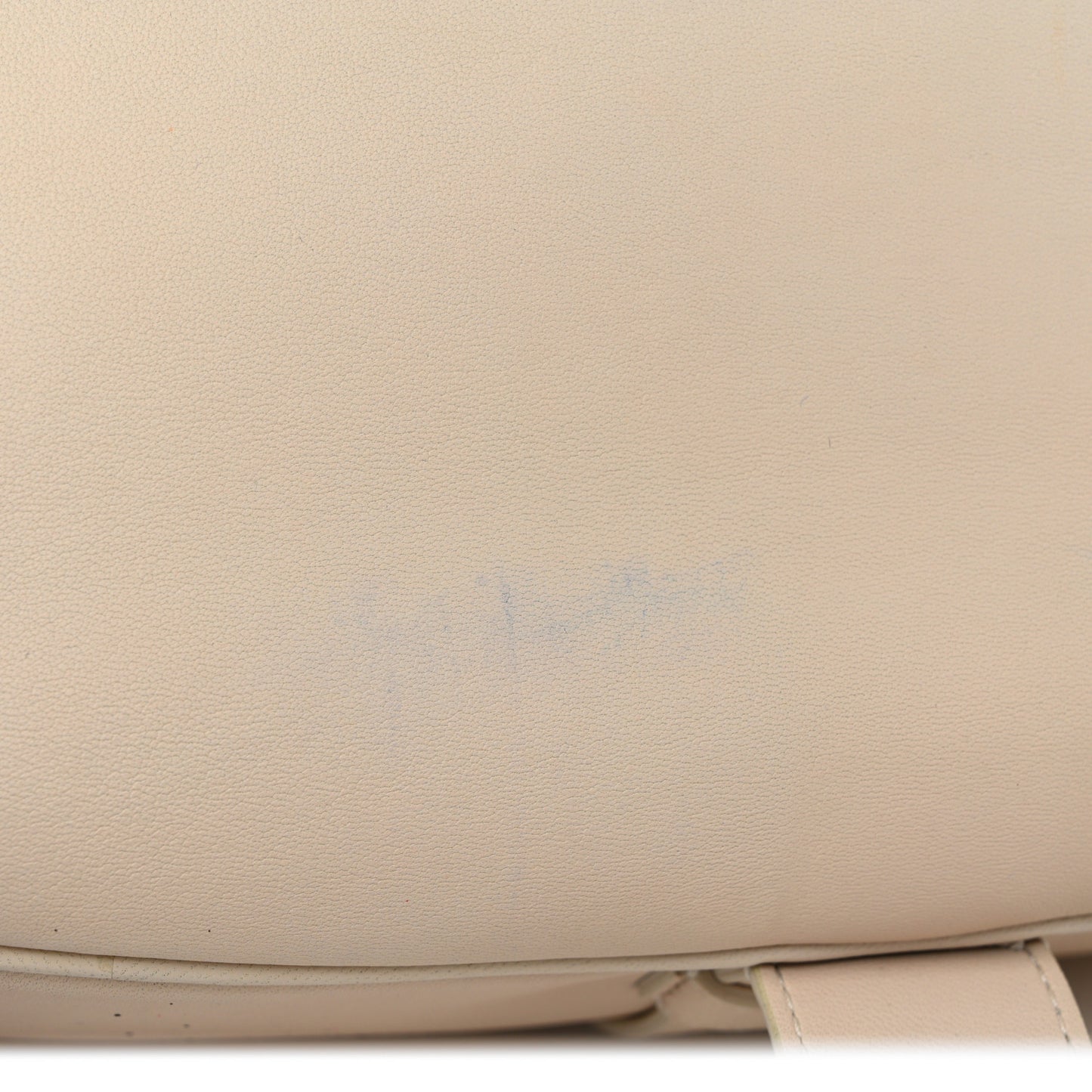 Nappa Intrecciato Strap Shoulder Bag White