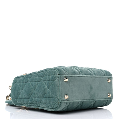 Christian Dior Velvet Mini Lady Dior Green 4 of 8