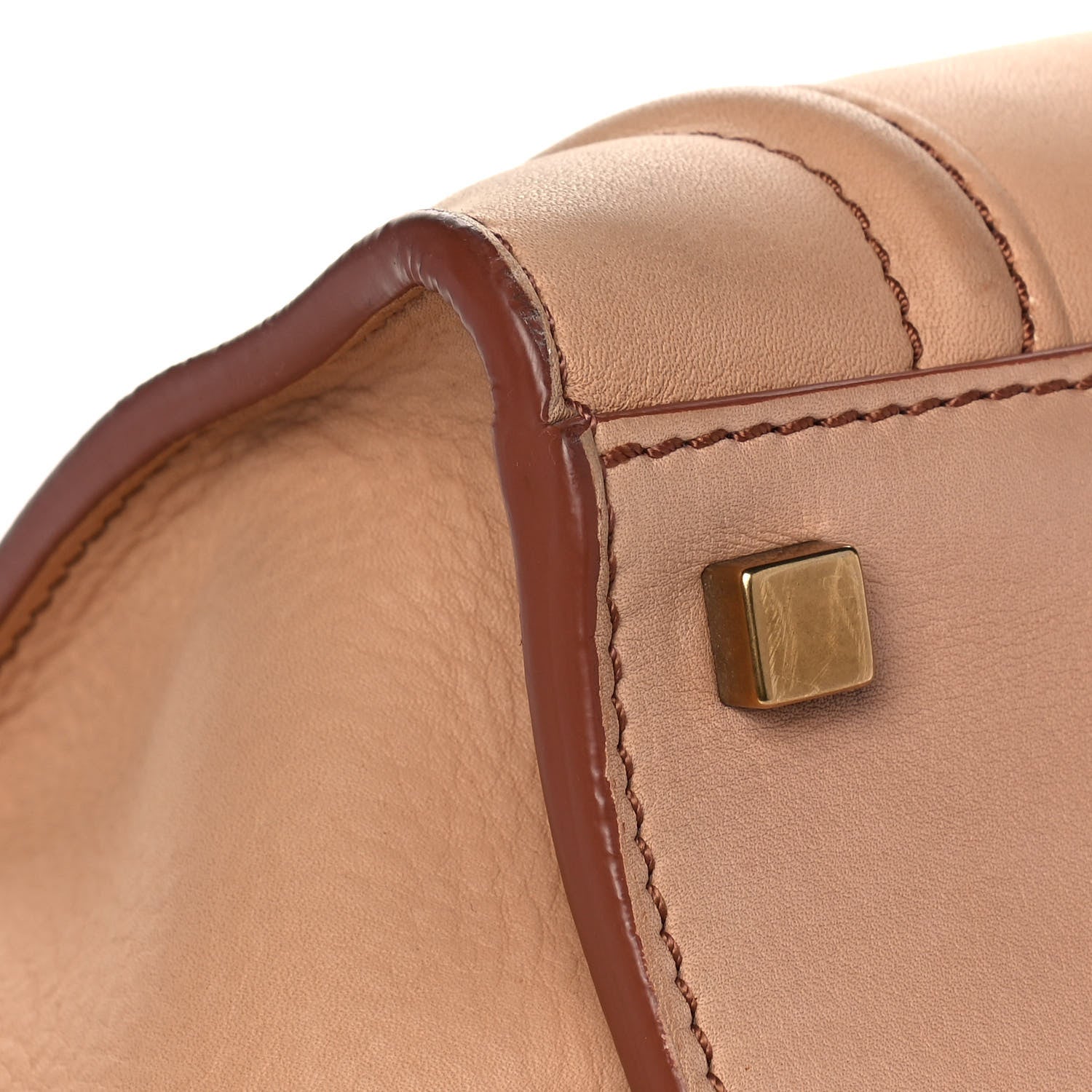 Celine Supple Calfskin Medium Phantom Luggage Flesh 12 of 14