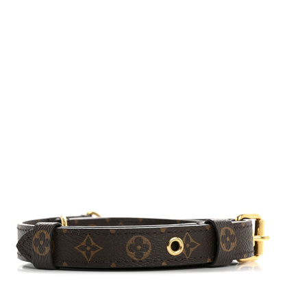 Louis Vuitton Monogram Bandouliere 20mm Adjustable Shoulder Strap 2 of 4