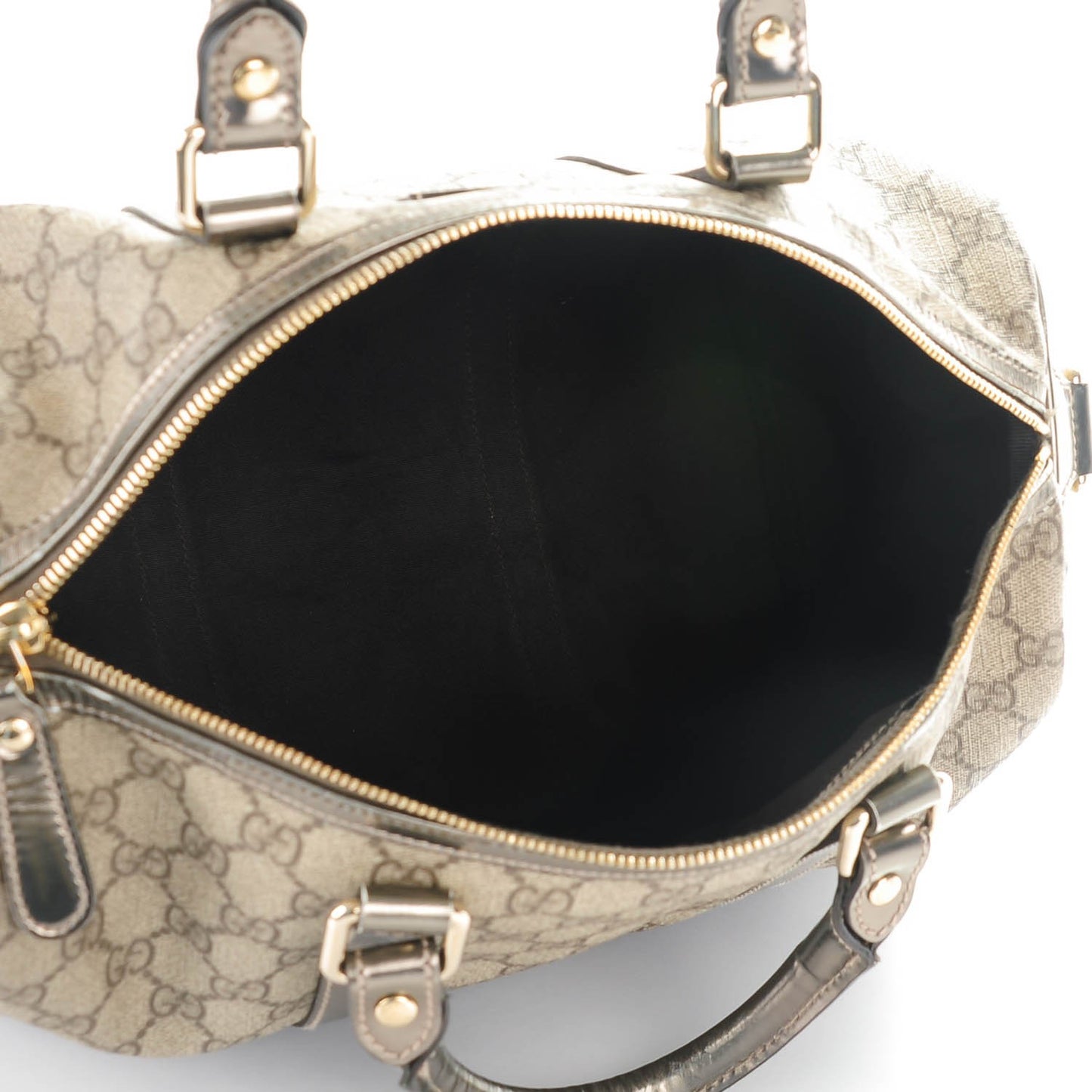 GG Plus Monogram Medium Joy Boston Pewter