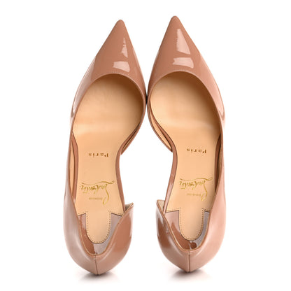 Christian Louboutin Patent Iriza 85 Pumps 38.5 Blush 2 of 9