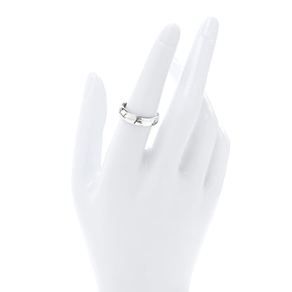Gucci Sterling Silver Blind for Love Band Ring 55 7.25 2 of 5