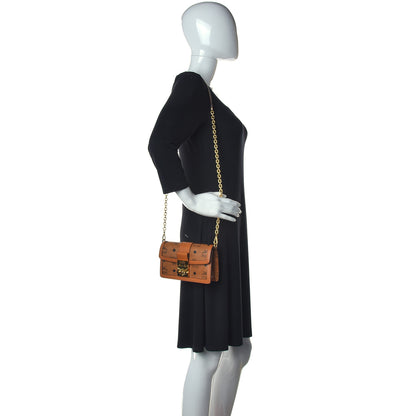 MCM Visetos Mini Gretl Crossbody Cognac 2 of 10