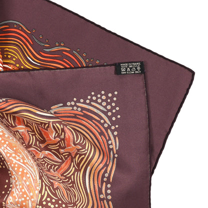 Hermes Silk Les Rivieres de Babel Scarf 90 4 of 4