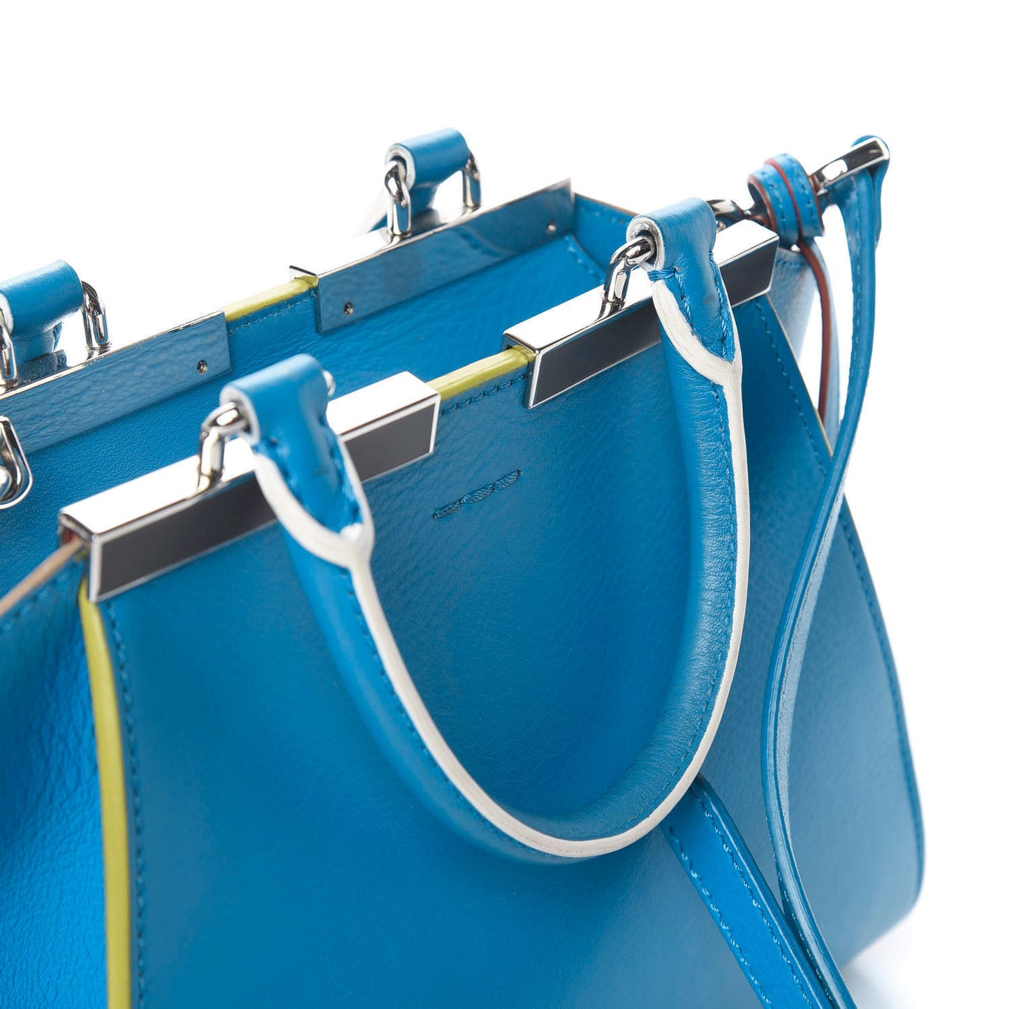 Vitello Dolce Mini 3jours Tote Blue Royal