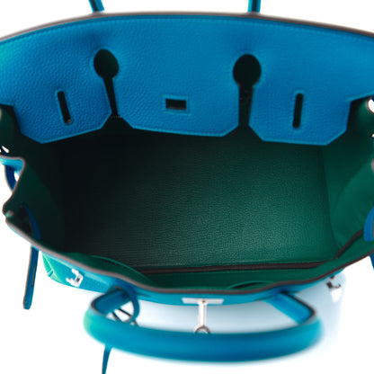 Hermes Togo Verso Birkin 30 Bleu Zanzibar Malachite 5 of 11