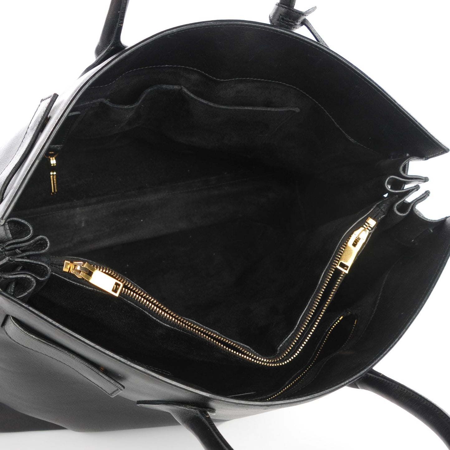 Calfskin Large Sac De Jour Carryall Black