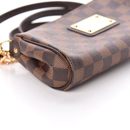 Louis Vuitton Damier Ebene Eva Clutch 7 of 9
