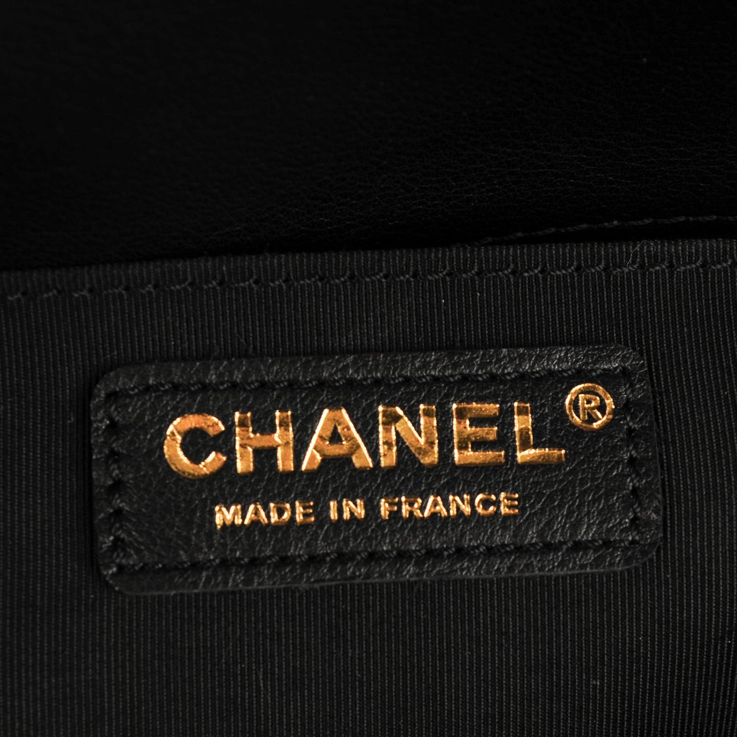 Lambskin Quilted Medium Boy Flap Black