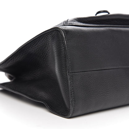 Gucci Calfskin Bamboo Handle Tote Black 7 of 10