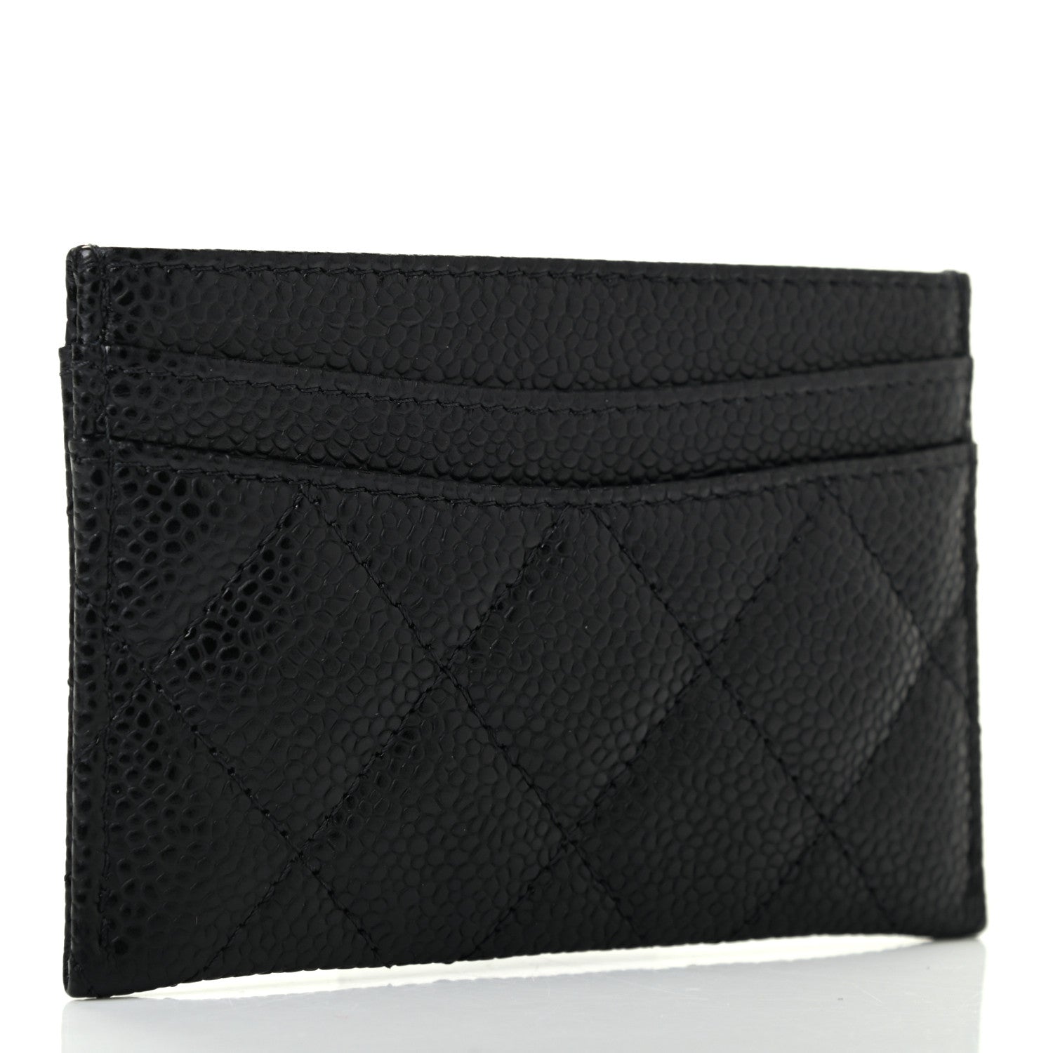 Chanel Caviar Quilted Card Holder Black 3 of 7