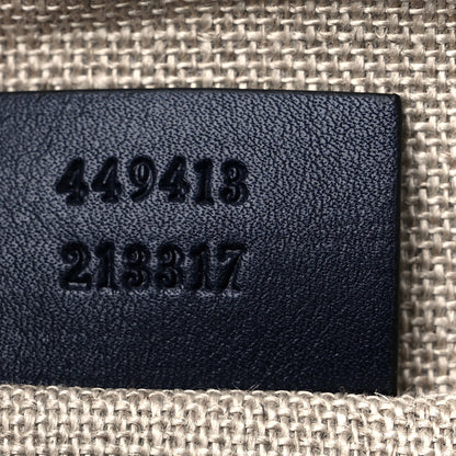 Gucci Soft Microguccissima Mini Bree Messenger Bag Blue 7 of 9