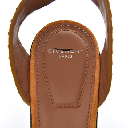 Givenchy Suede Studded Elegant Sandals 36.5 Sienna 6 of 19