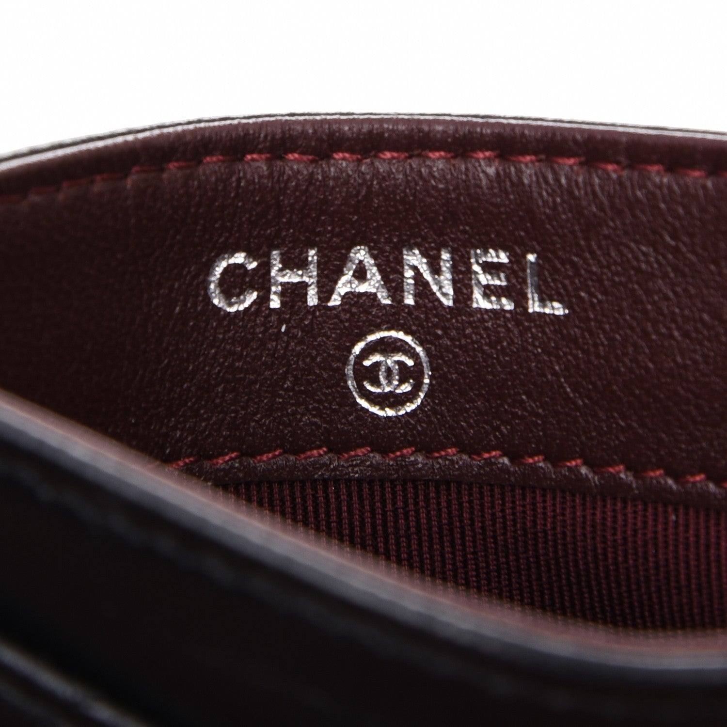 Chanel Lambskin Quilted Card Holder Black 6 of 8