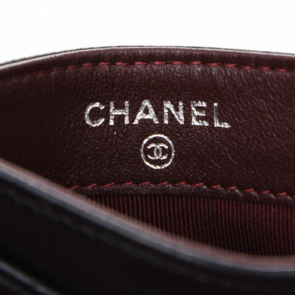 Chanel Lambskin Quilted Card Holder Black 6 of 8
