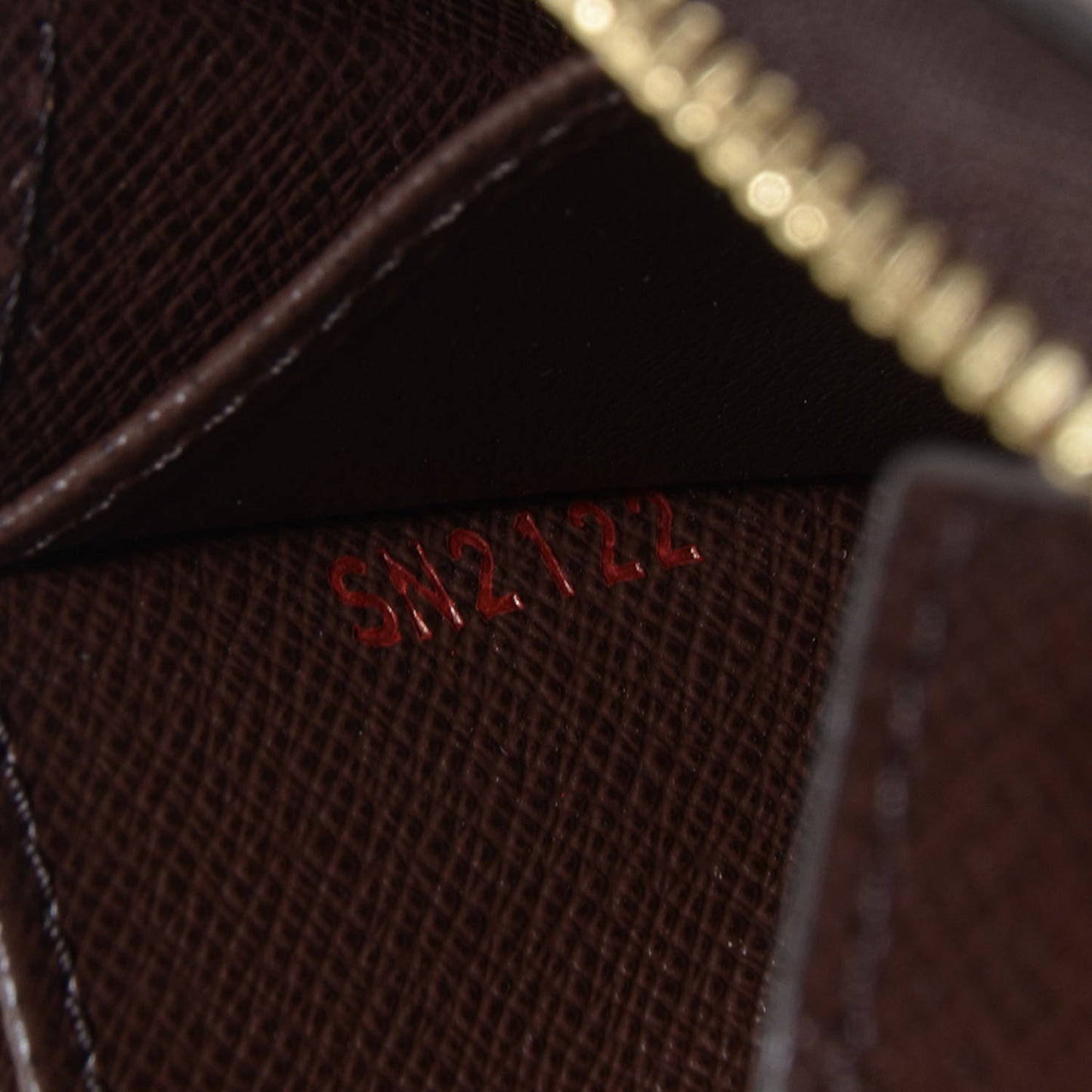 Damier Ebene Zippy Coin Purse