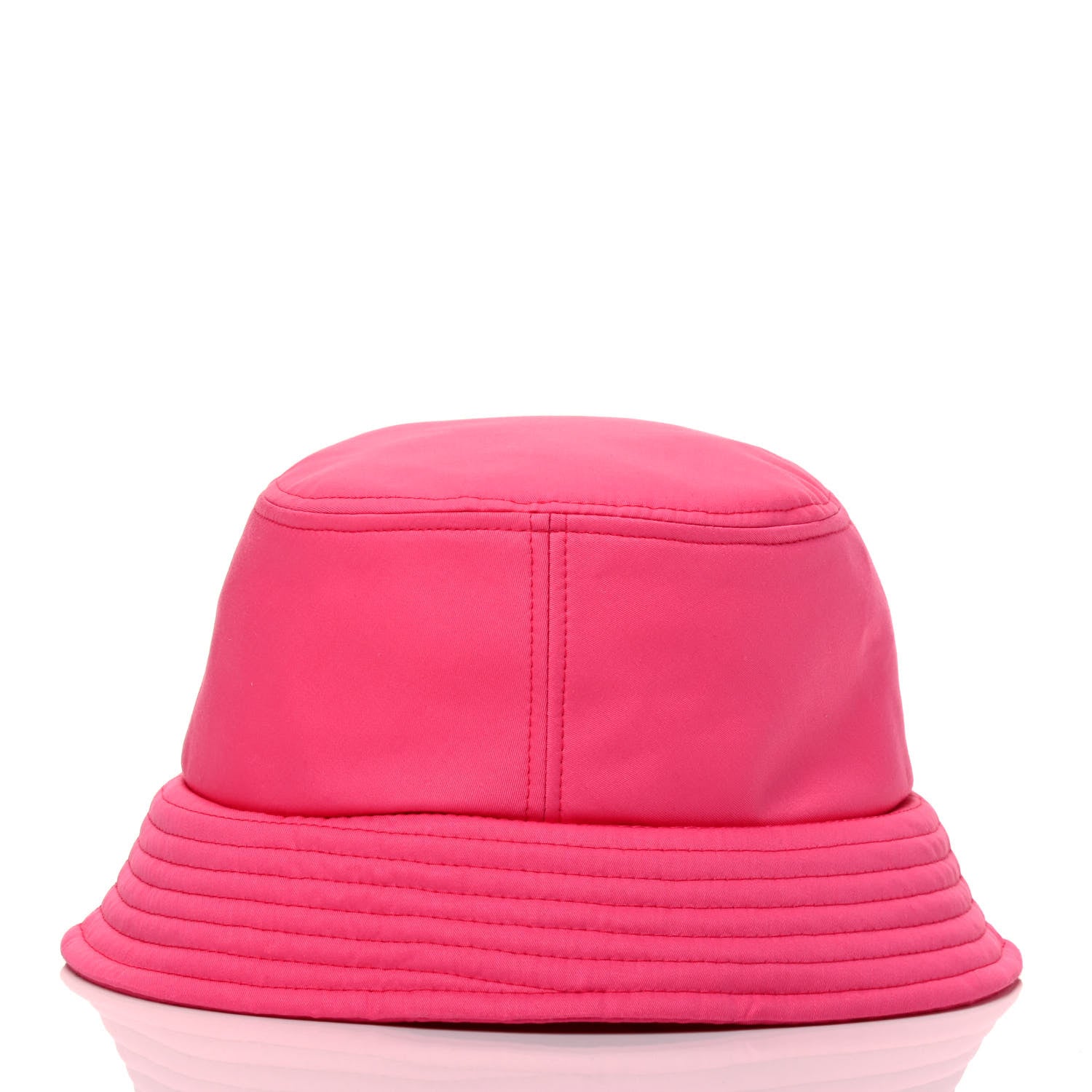 Chanel Canvas CC Bucket Hat L Fuchsia Orange 3 of 5