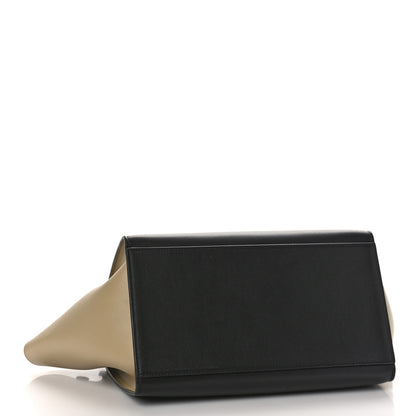 Celine Elephant Calfskin Small Tri-Color Trapeze Indigo 4 of 8