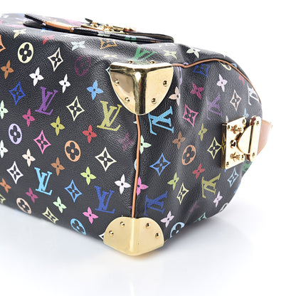 Louis Vuitton Monogram Multicolor Speedy 30 Black 9 of 9