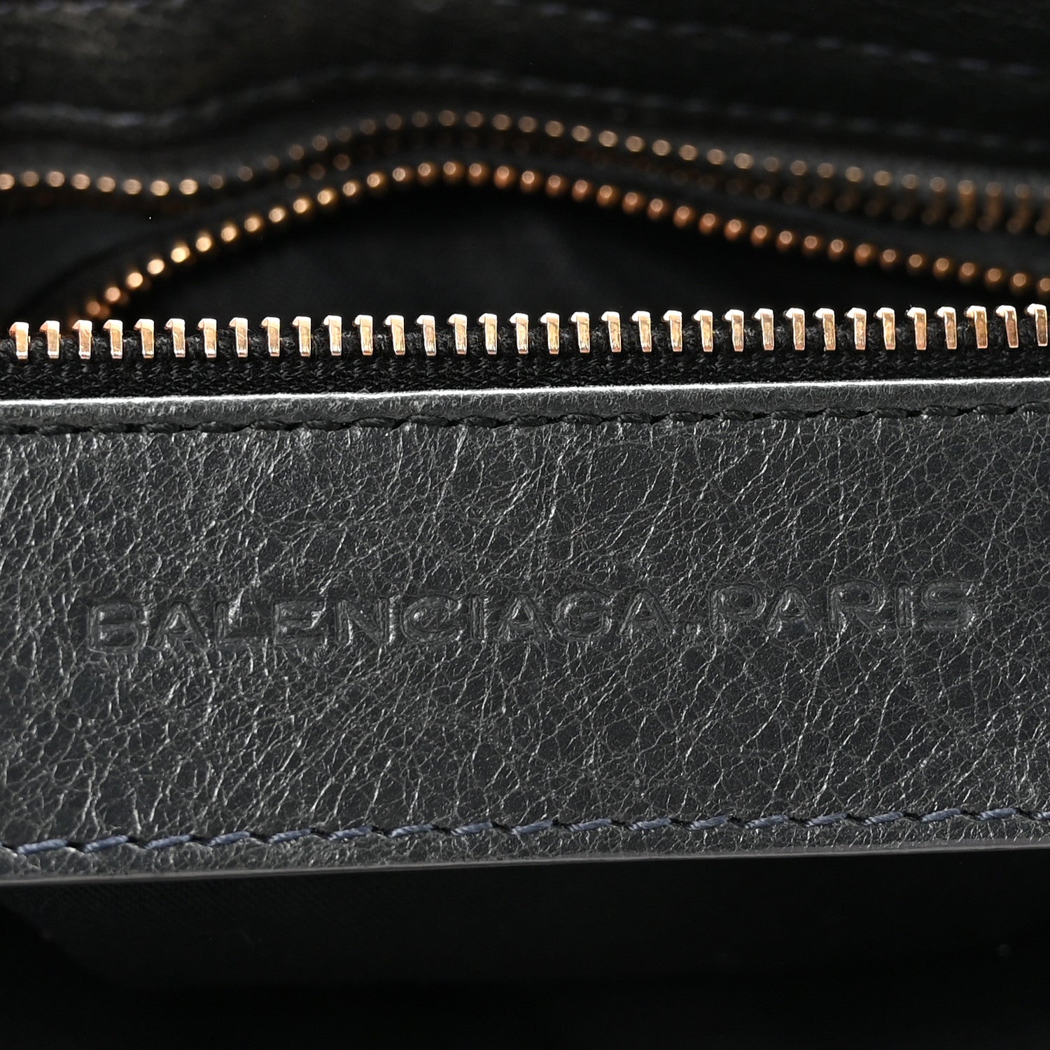 Balenciaga Agneau Giant 12 Rose Gold Hardware City Anthracite